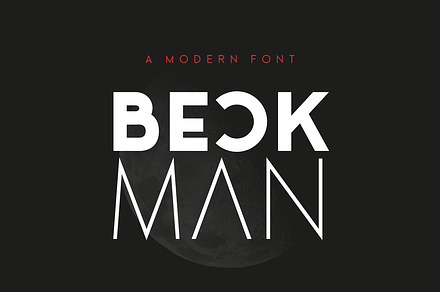 Beckman Modern Font