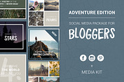 Social Media Package - Adventure, a Social Media Template by Annemiek van Luinen (Thumbnail 1 of 12)