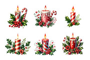 Christmas Candle, an Illustration by Design Market (Thumbnail 4 of 5)