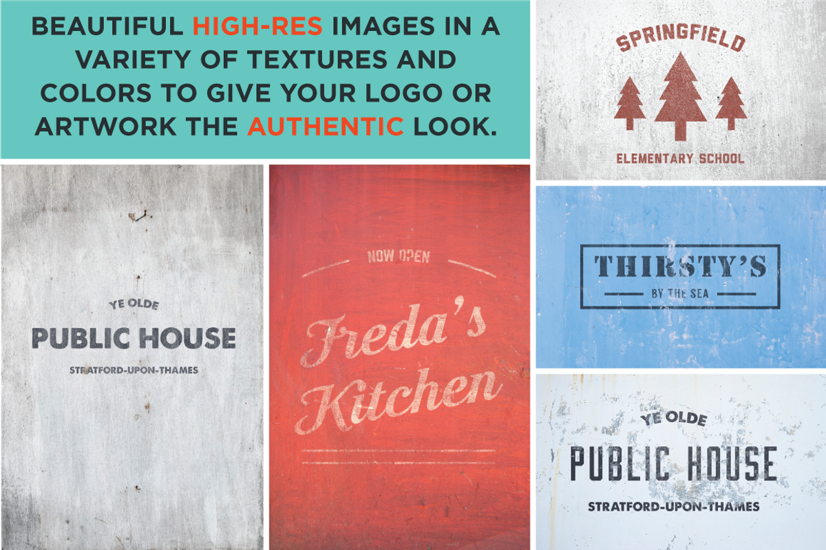 TextureMyLogo#1 Instant Logo Mock Up, a Texture Graphic by TextureMe Co. (Photo 5 of 5)