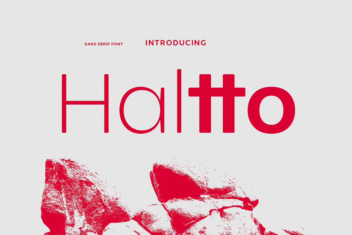 Haltto Sans Serif Font, a Sans Serif Font by Maulana Creative (Photo 1 of 8)