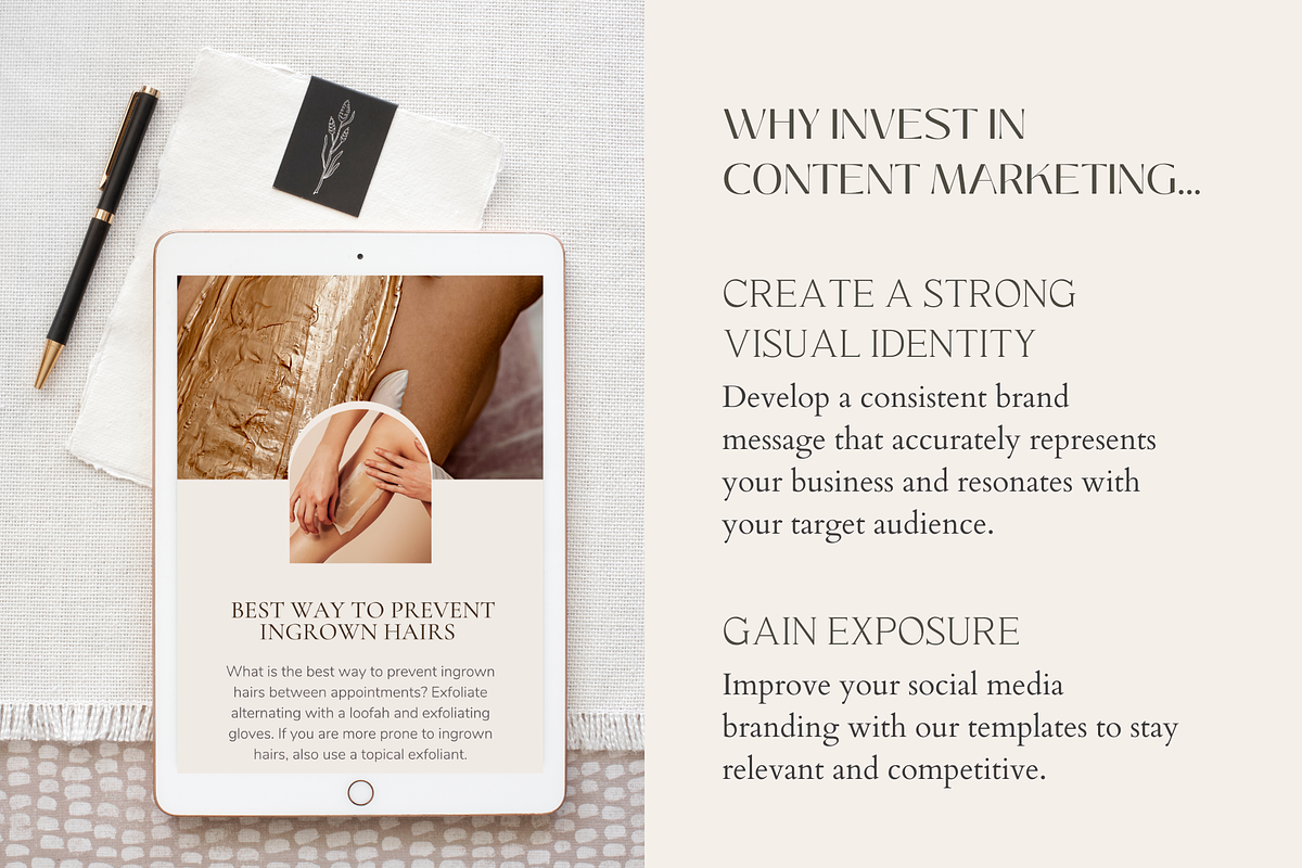Waxing Instagram Templates, a Social Media Template by Design Lush Studio (Photo 2 of 8)