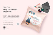 Pillow Cover 4x Mock-ups, an Apparel Mockup by Mocca Mockups Store (Thumbnail 3 of 5)