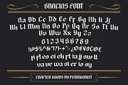Gracias | Blackletter Font, a Blackletter Font by Pentagonistudio (Thumbnail 8 of 10)