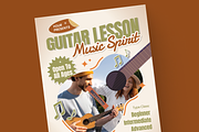 Music Lesson Promotional Flyer Set, a Flyer Template by MMPixelCraft (Thumbnail 4 of 4)