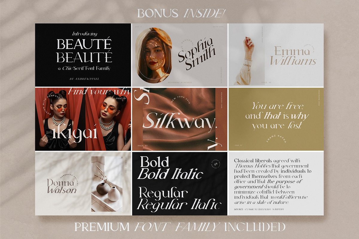 Aesthetic Ebook Templates CANVA, a Marketing Template by AndrewPixel (Photo 17 of 17)