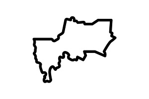 Bangkok thailand black icon, an Outline Icon by Creative priyanka