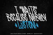 Bombcaps - Graffiti Font, a Font by Snape Design Studio (Thumbnail 4 of 5)