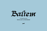 Baliem Typeface, a Blackletter Font by Emyself Design (Thumbnail 1 of 12)