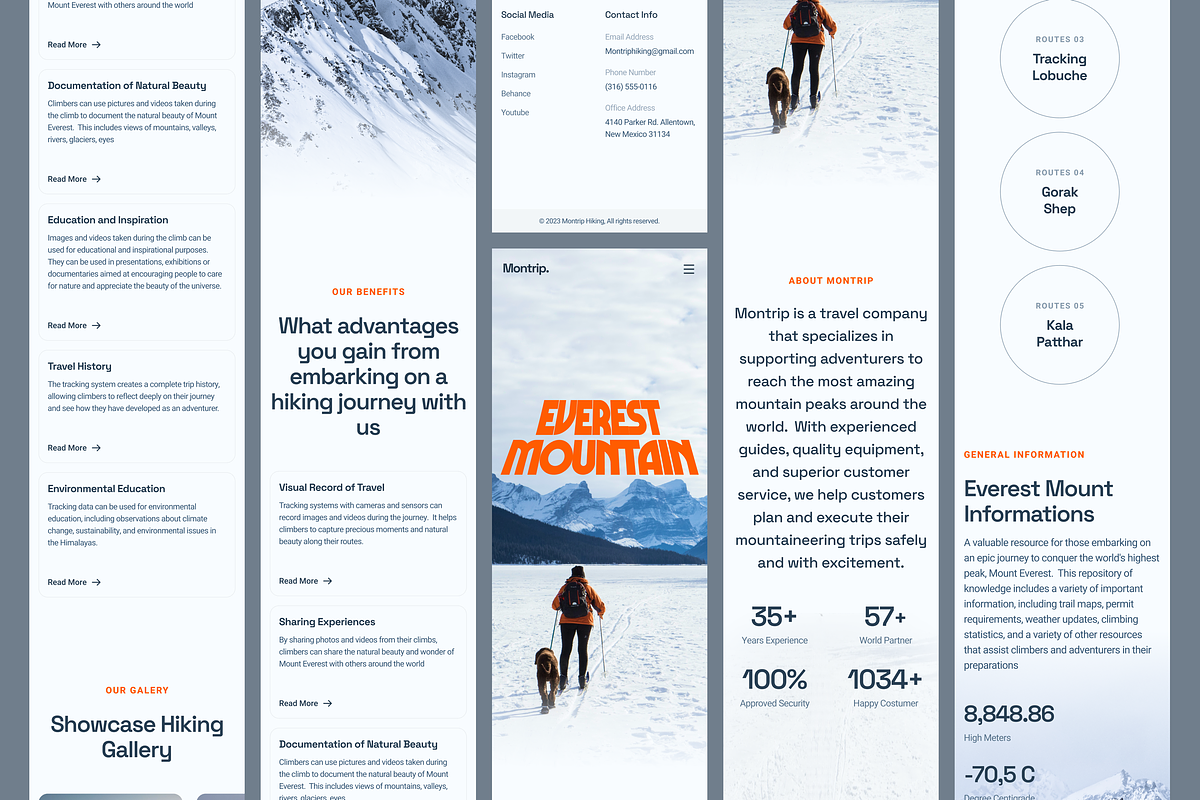 Montrip - Mountain Travel Agency Web, a Landing Page Template by SundayWorkTeam (Photo 3 of 4)
