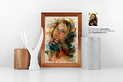 Portrait Photo Painting Effect PSD, a Brushes & More by zahidhossainalif (Thumbnail 3 of 18)