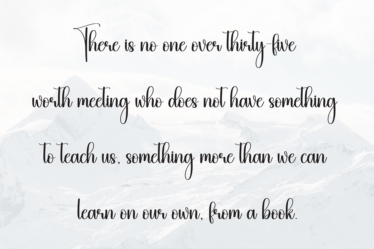 Overlay | Script Font, a Handwritten Font by Scratchones (Photo 6 of 9)