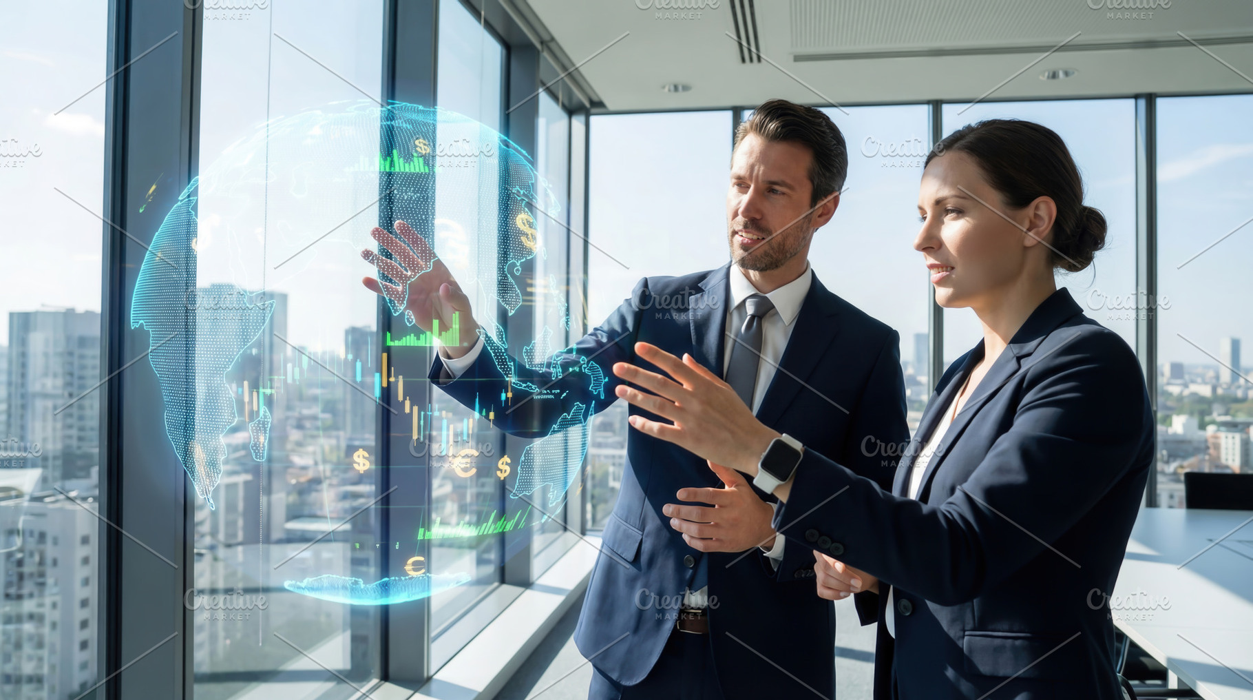 Business global financial market, a Business Photo by Shootdiem