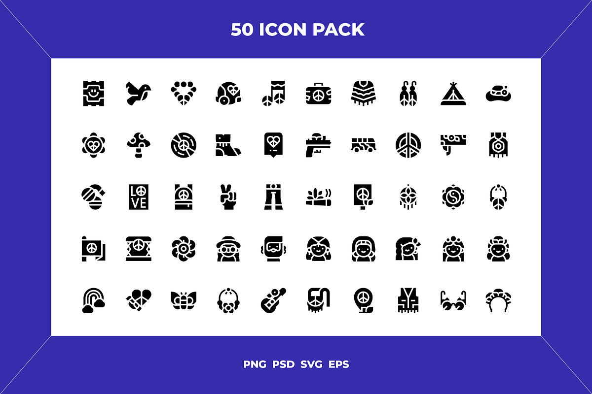 Hippies icons, an Icon by Wencory (Photo 1 of 2)