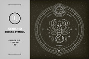 ♏ Scorpio Zodiac Symbol, an Object Graphic by painterr (Thumbnail 1 of 2)