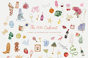 Handmade summer spring quirky icons, an Object Graphic by Grace Noboa Illustrations (Thumbnail 3 of 13)