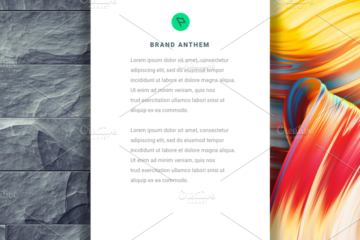 Branding & Identity Presentation Kit, a Presentation Template by Loudoun Design Co. (Photo 9 of 13)