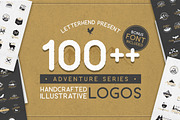 Adventure Logo Bundle, a Branding & Logo Template by Letterhend Studio (Thumbnail 1 of 6)
