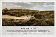 Jacob Van Ruisdael Procreate Kit, a Brush Add-On by Digi Life (Thumbnail 3 of 9)