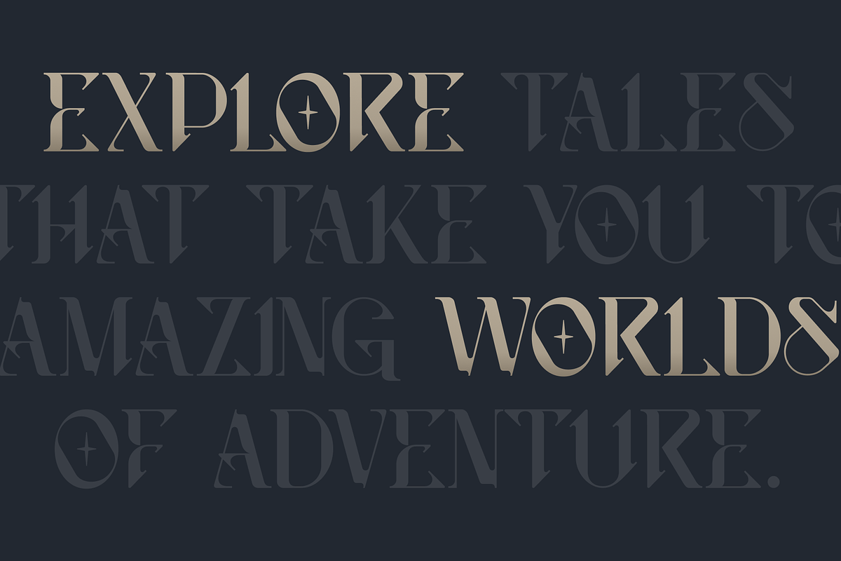 Sanctuary Ornate, a Serif Font by Helotype (Photo 8 of 9)