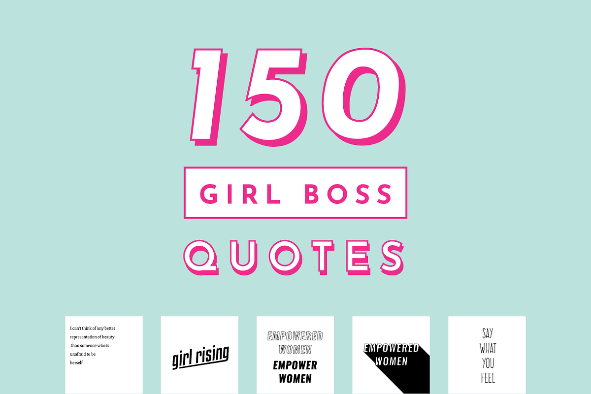 Empowering Girl Boss quotes!, a Social Media Template by Delightful Design (Photo 6 of 6)
