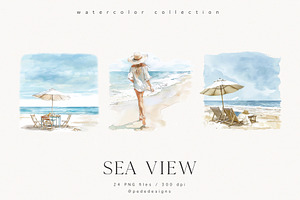 Sea View Illustrations