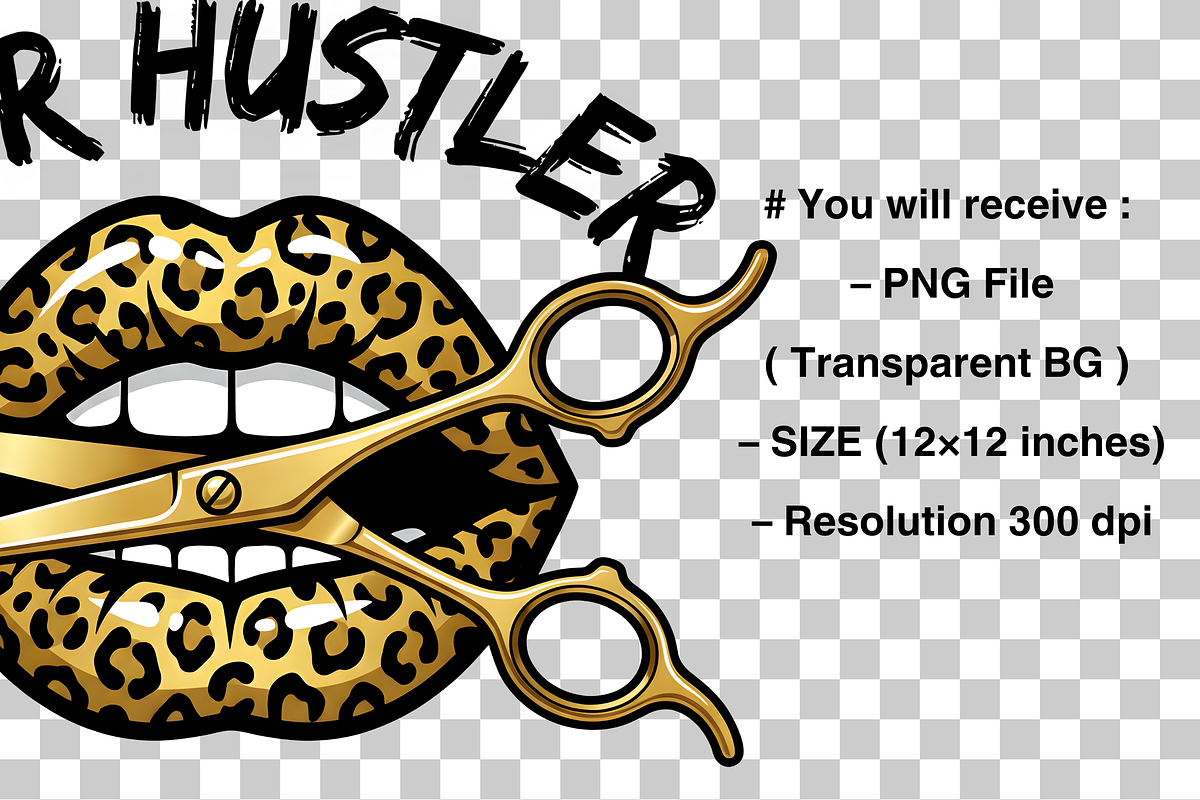Hair Hustler Png, Hair Hustler PNG, a Graphic by Clipart Bloom (Photo 3 of 3)