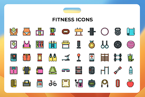 Fitness Icons, an Icon by Wencory