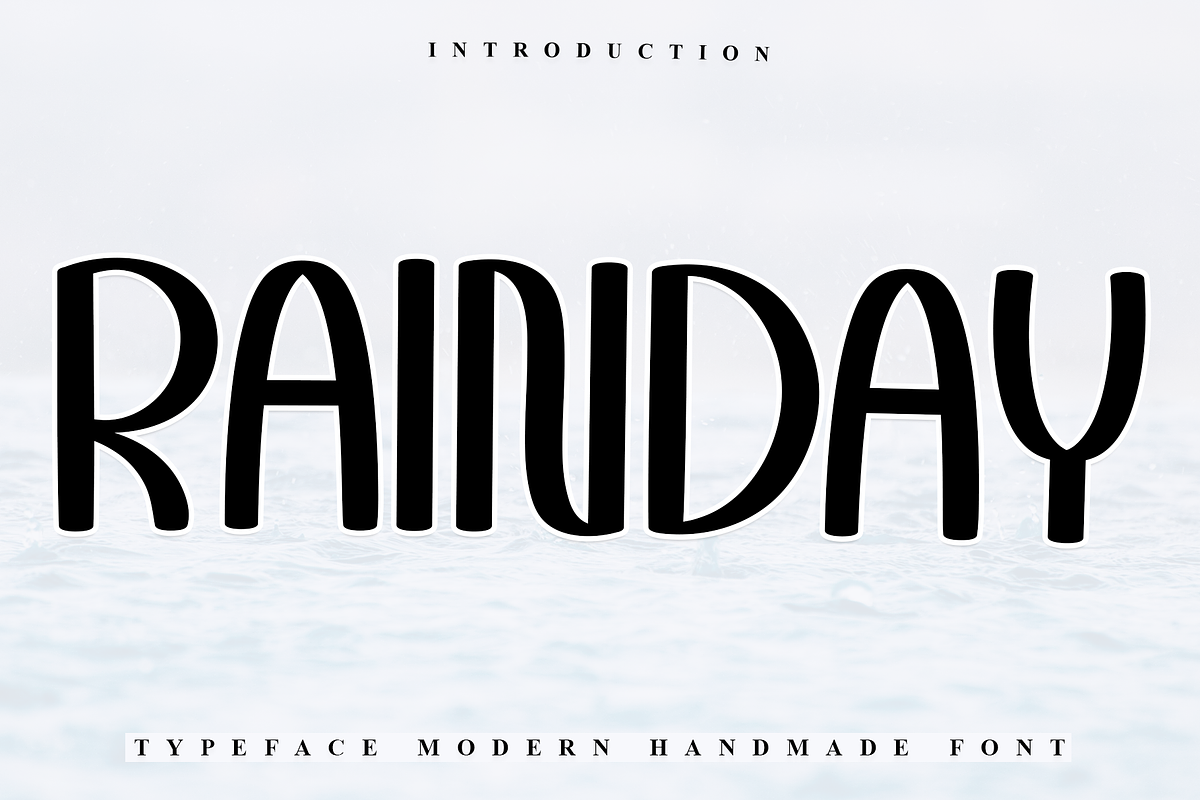 Rainday, a Sans Serif Font by FreshTypeINK (Photo 1 of 7)