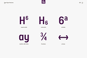 Segovia Narrow, a Sans Serif Font by Zafara Studios (Thumbnail 8 of 12)