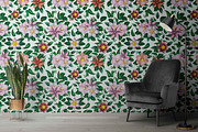 hand drawn winter flowers collection, a Pattern Graphic by AAN Seamless Shop (Thumbnail 2 of 3)
