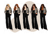 Fashion Girls 52 clipart png, a Person Illustration by Parinaz Wadia Design (Thumbnail 3 of 10)