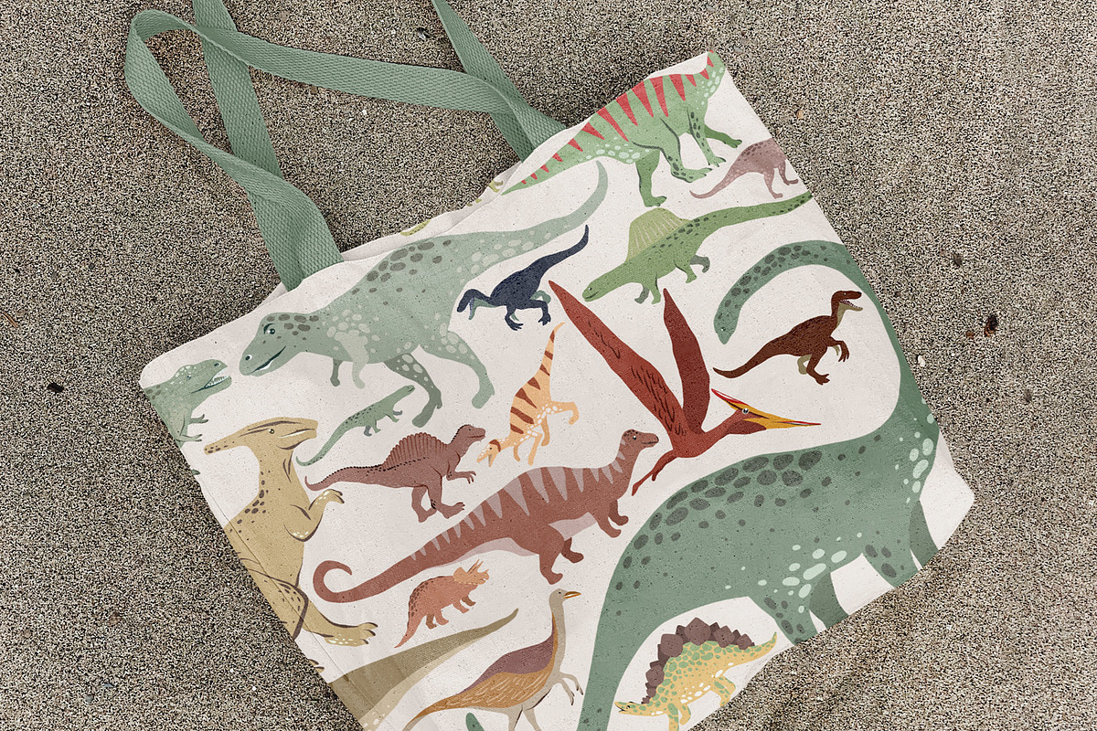 Dinosauria - Clipart Collection, an Object Graphic by Alina Sh (Photo 4 of 9)