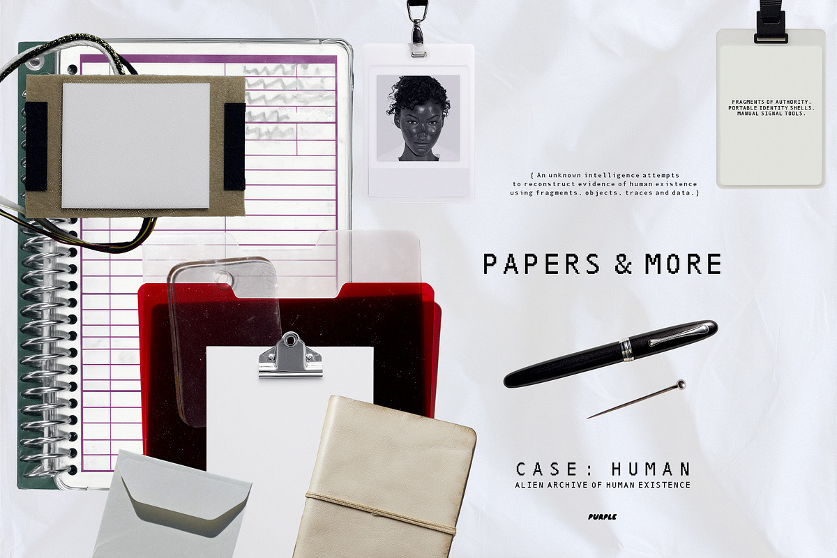 Case: HUMAN. Collage Pack, an Object Graphic by Purple (Photo 15 of 18)