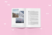 Core - Letter size Magazine Template, a Magazine Template by Tèrso. (Thumbnail 6 of 10)