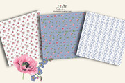 Pink poppies paper, an Illustration by patriziamoscone (Thumbnail 2 of 4)