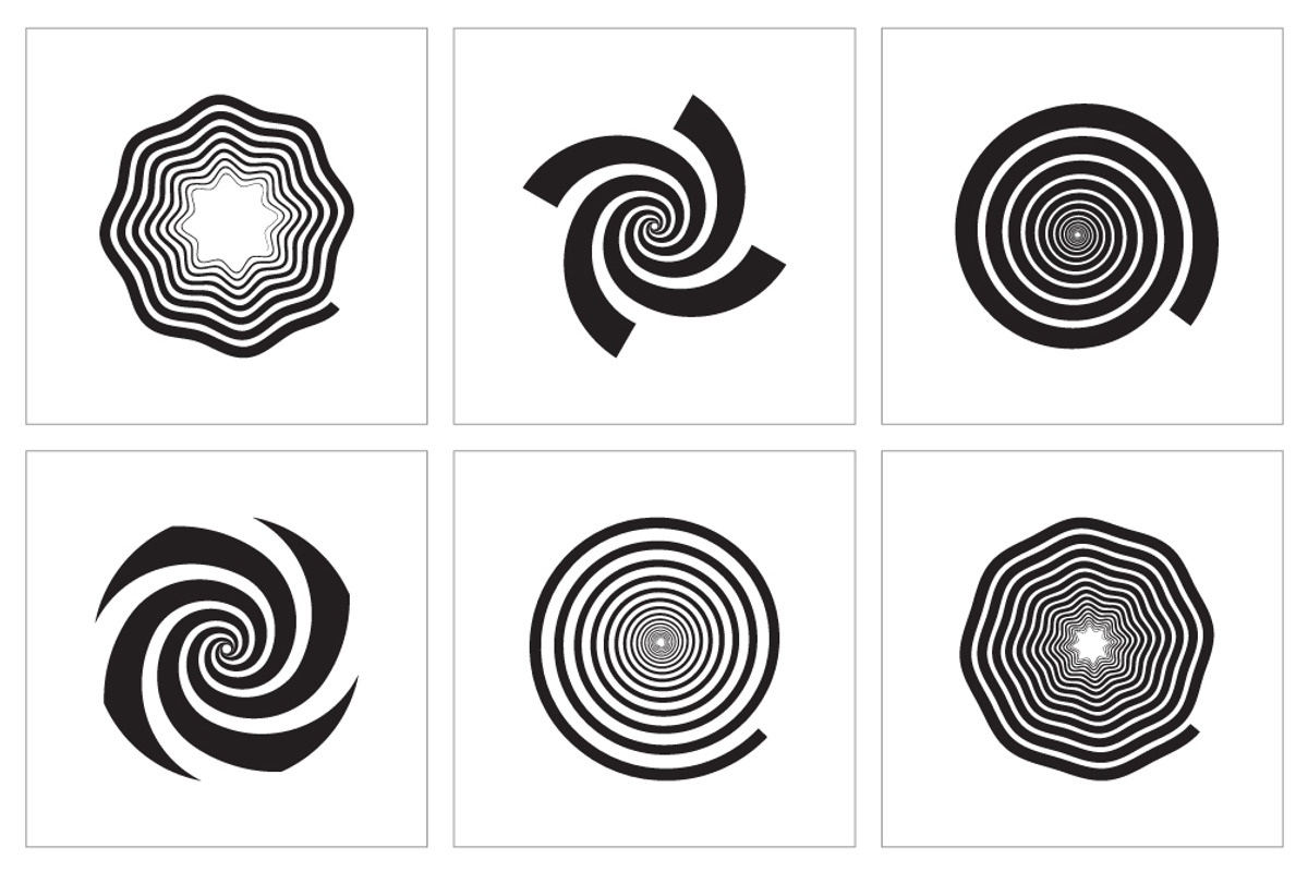 Hypnotic Circle Vortex Bundle, a Finance Illustration by Template Dealer