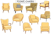 Armchair VECTOR illustrations, a Graphic by Natalka Dmitrova art (Thumbnail 8 of 19)