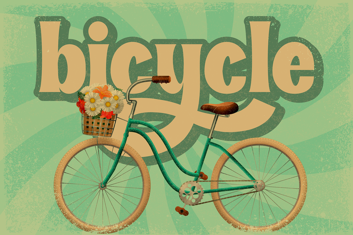 Vintage Waves | Retro Font, a Script Font by RT Studio (Photo 7 of 10)