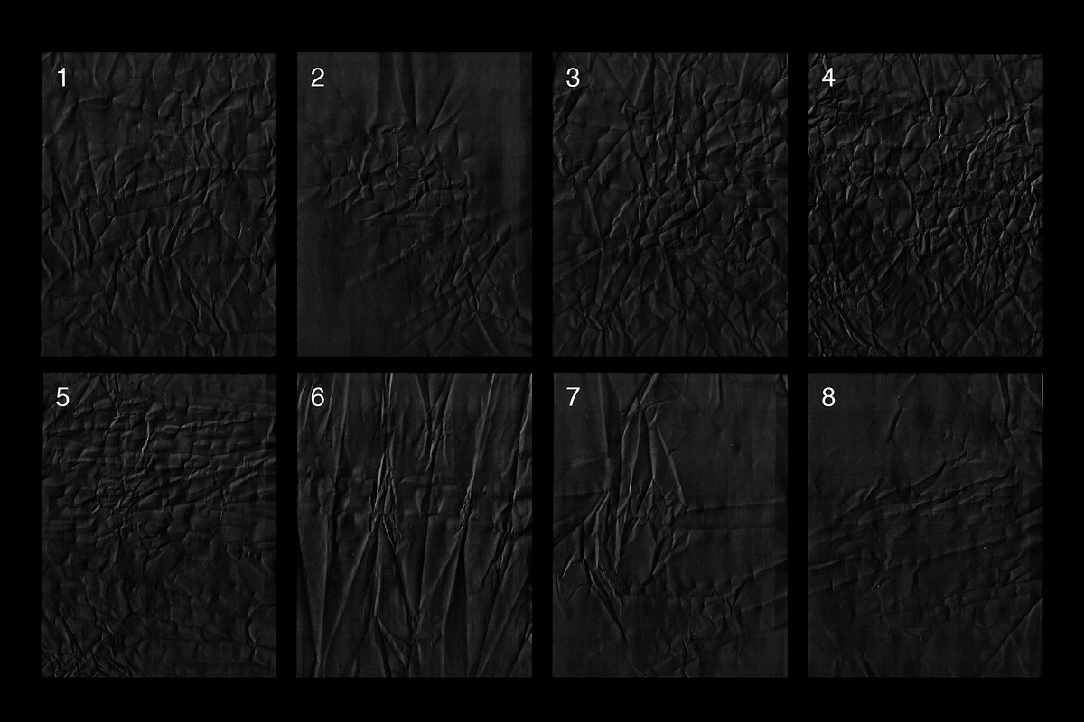 Wrinkled Paper Textures, a Texture Graphic by The Fake PNG (Photo 2 of 7)
