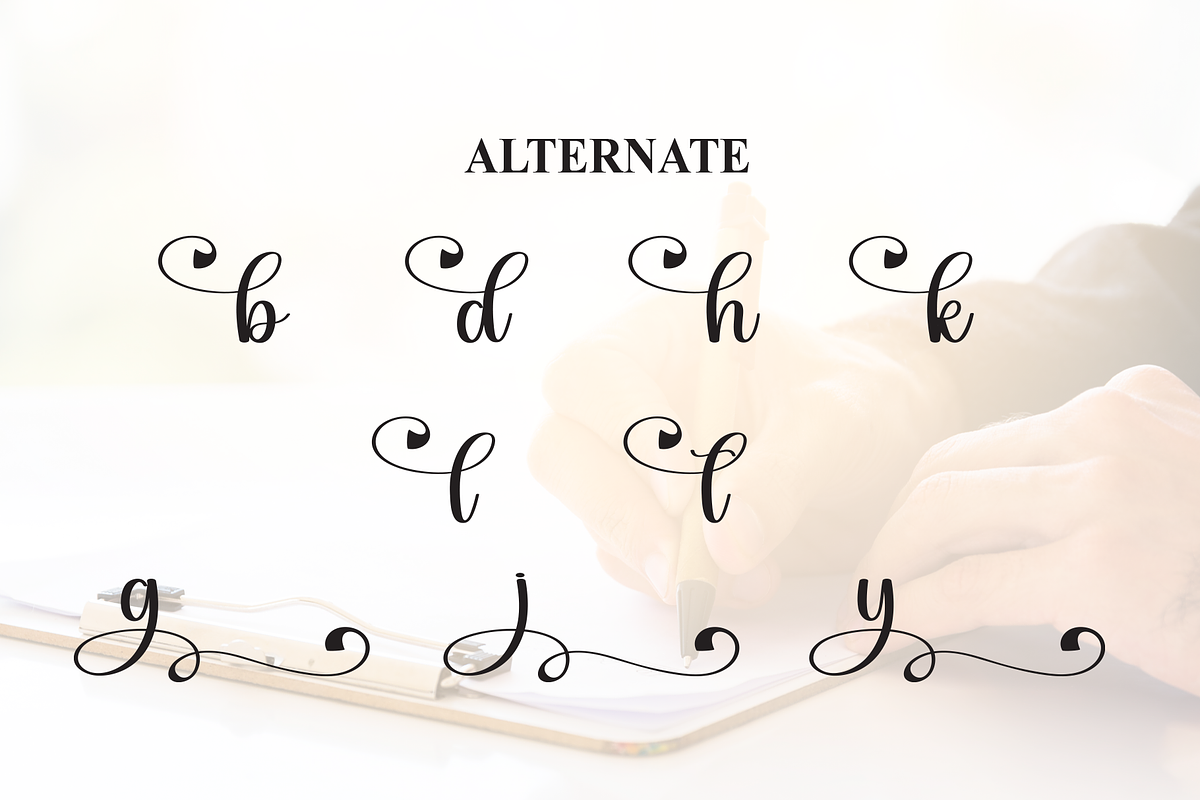 Book Signature | Script Font, a Handwritten Font by Scratchones (Photo 8 of 9)