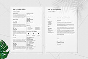Clean Resume Design Template, a Resume Template by Graphic Template (Thumbnail 3 of 3)
