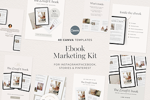Ebook Marketing Graphics Template, a Marketing Template by Tabitha Emma