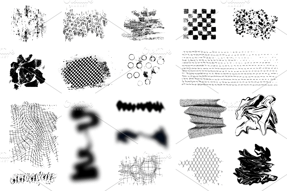 GRUNGE TEXTURE PACK — RAW & DISTRESS