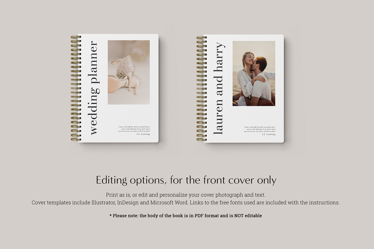 Modern Wedding Planner, a Stationery Template by Studio Nellcote (Photo 3 of 8)