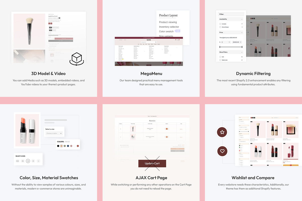 Skincare Shopify Theme, a Shopify Template by LogicGo Shopify Experts (Photo 7 of 8)