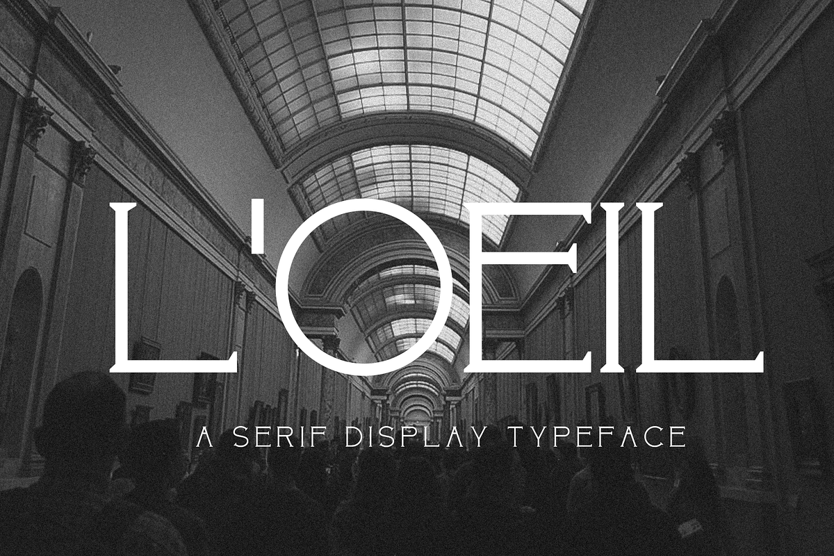 L'OEIL | Minimal Serif Font, a Font by OneTen The Studio (Photo 5 of 5)