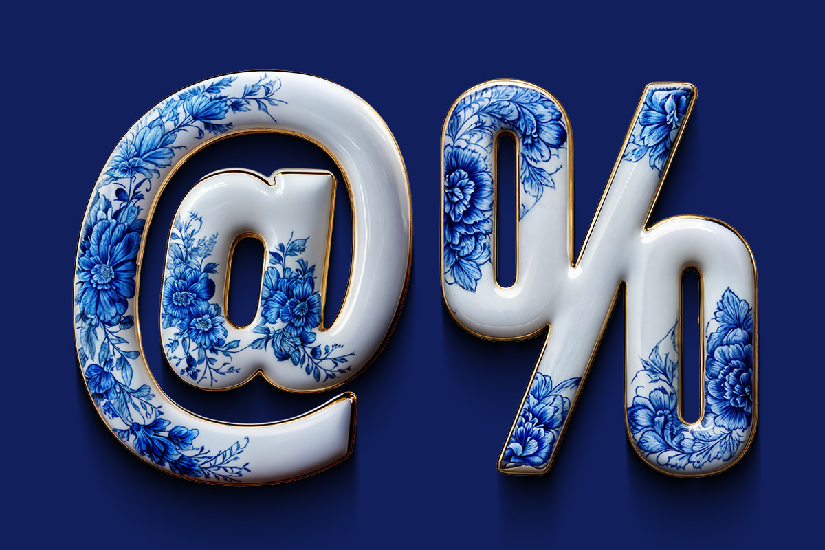 Porcelaine Luxe Font, a Sans Serif Font by Handmadefont (Photo 5 of 10)