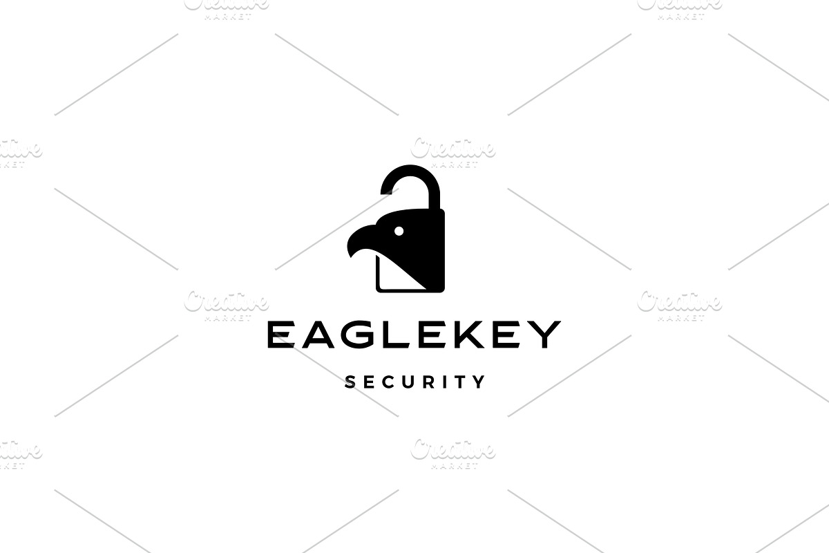 eagle key bird logo vector icon, a Branding & Logo Template by VSTRD ...