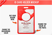 Id Card Holder PSD, a Product Mockup by Bruno's Shop (Thumbnail 1 of 3)